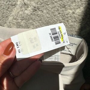 Abercrombie & Fitch Curve Love Sloane tailored wide leg pants size 16S. New.